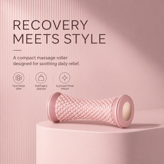 Flexfix Foot Massager Massage Roller Yoga Massage Ball Plantar Fascia Roller Muscle Relaxation Care Plastic Manual Foot Massager Rollers